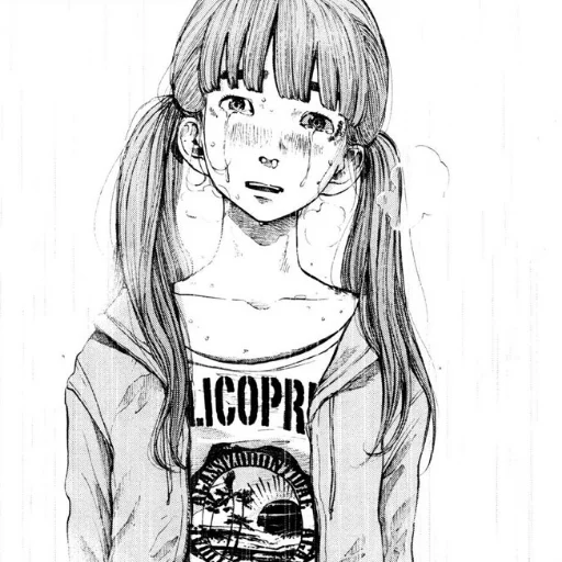 😭 Стикер «Oyasumi Punpun» для Telegram