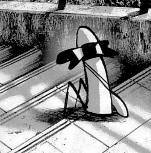 😔 Стикер «Oyasumi Punpun» для Telegram