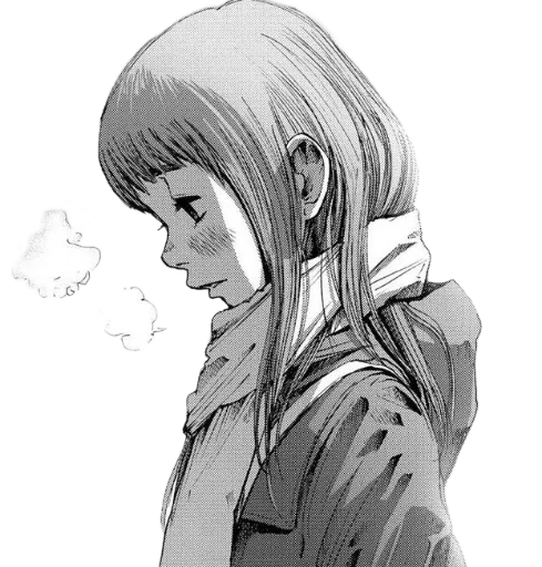 🙁 Стикер «Oyasumi Punpun» для Telegram