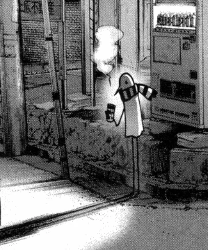 ☕️ Стикер «Oyasumi Punpun» для Telegram