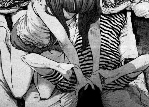 😡 Стикер «Oyasumi Punpun» для Telegram