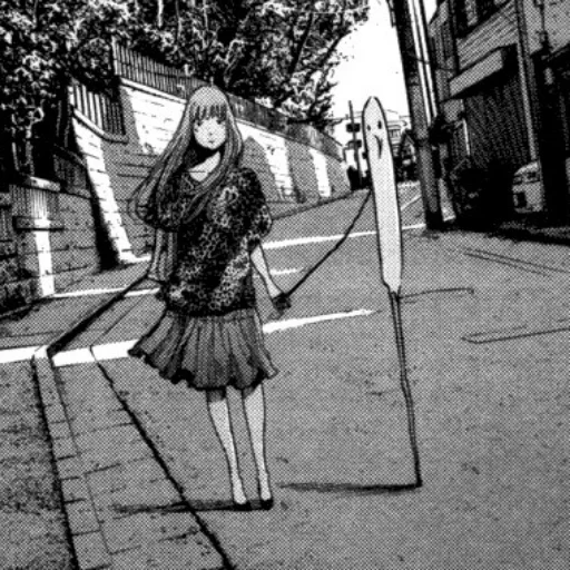 👥 Стикер «Oyasumi Punpun» для Telegram