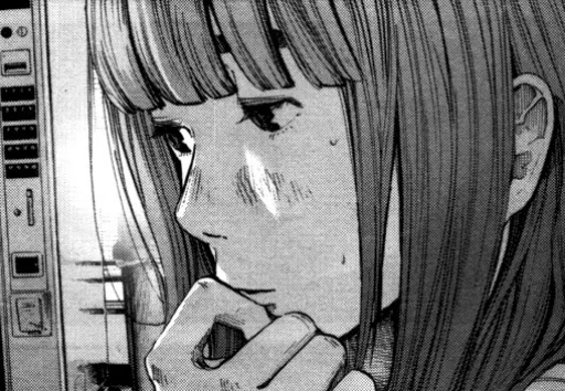 🙄 Стикер «Oyasumi Punpun» для Telegram