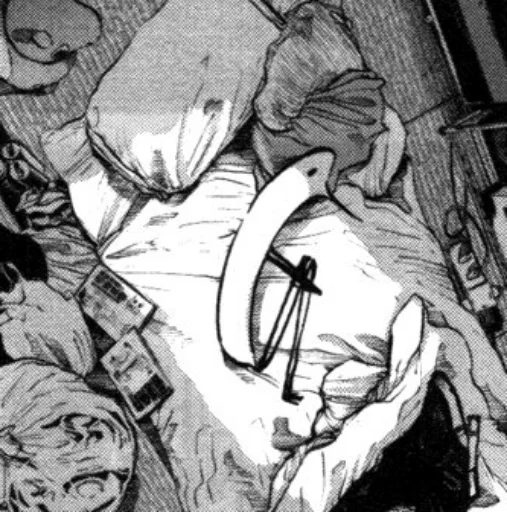 😔 Стикер «Oyasumi Punpun» для Telegram