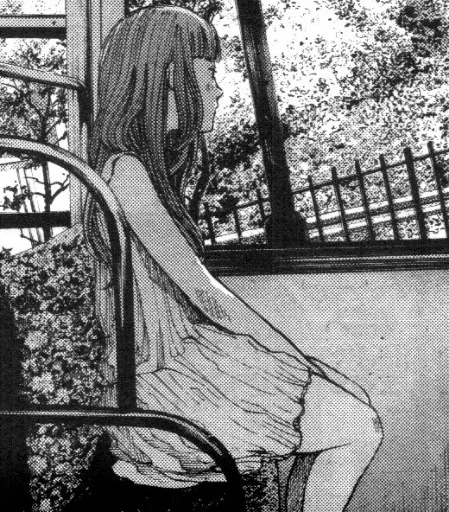 😔 Стикер «Oyasumi Punpun» для Telegram