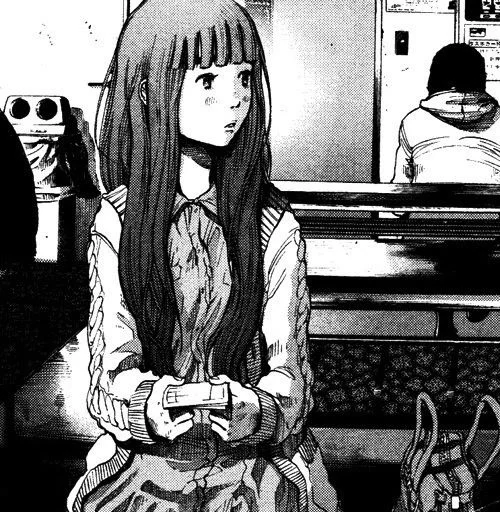 👀 Стикер «Oyasumi Punpun» для Telegram