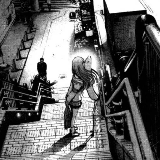 💋 Стикер «Oyasumi Punpun» для Telegram