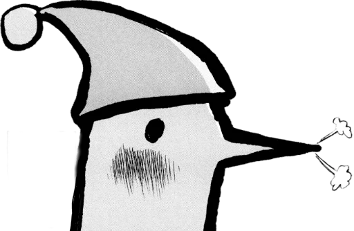 🥶 Стикер «Oyasumi Punpun» для Telegram
