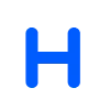 💙 Эмодзи «Синие буквы, русские и английские, иконки озон» для Telegram