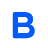 💙 Эмодзи «Синие буквы, русские и английские, иконки озон» для Telegram