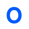 💙 Эмодзи «Синие буквы, русские и английские, иконки озон» для Telegram
