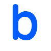 💙 Эмодзи «Синие буквы, русские и английские, иконки озон» для Telegram