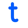 💙 Эмодзи «Синие буквы, русские и английские, иконки озон» для Telegram