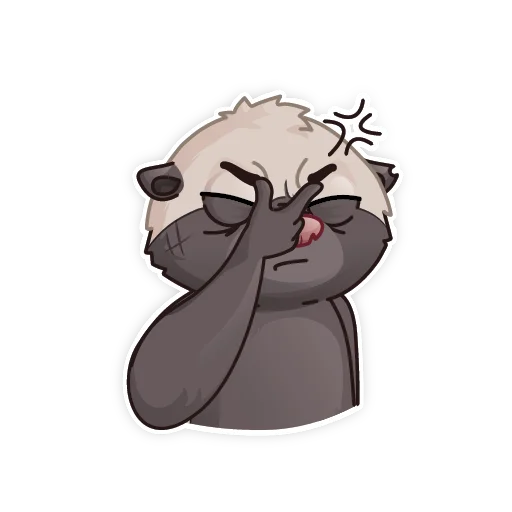 🤯 Стикер «HoneyBadger» для Telegram