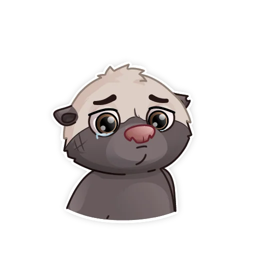 😢 Стикер «HoneyBadger» для Telegram