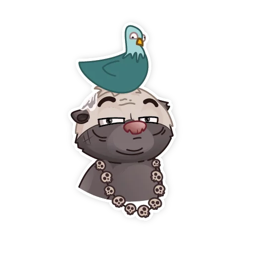 🧙‍♀️ Стикер «HoneyBadger» для Telegram