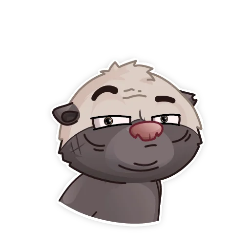 😑 Стикер «HoneyBadger» для Telegram