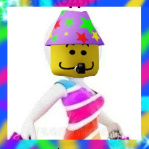 🎉 Стикер «Party noob» для Telegram
