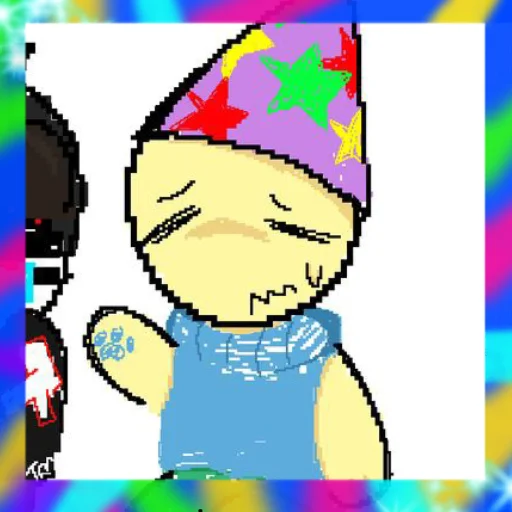 🎉 Стикер «Party noob» для Telegram