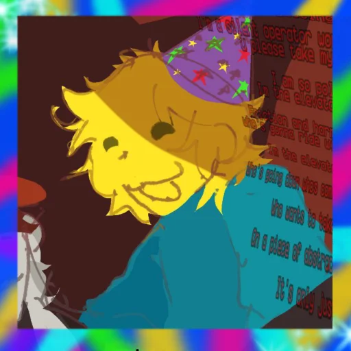 🎉 Стикер «Party noob» для Telegram