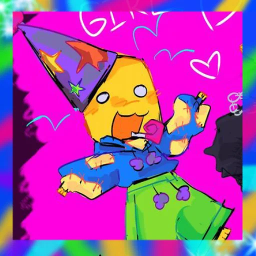 🎉 Стикер «Party noob» для Telegram
