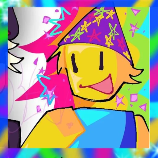 🎉 Стикер «Party noob» для Telegram