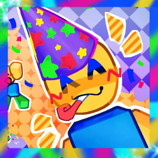 😄 Стикер «Party noob» для Telegram