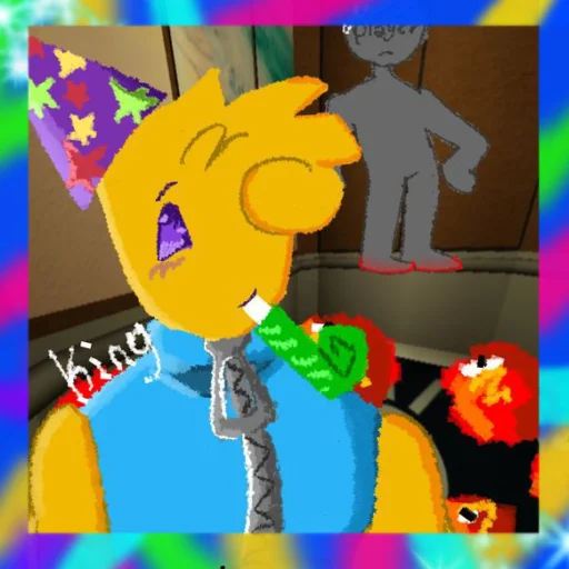🎉 Стикер «Party noob» для Telegram
