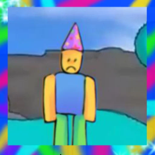 🎉 Стикер «Party noob» для Telegram