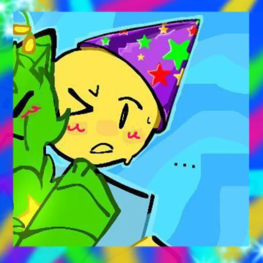 🎉 Стикер «Party noob» для Telegram