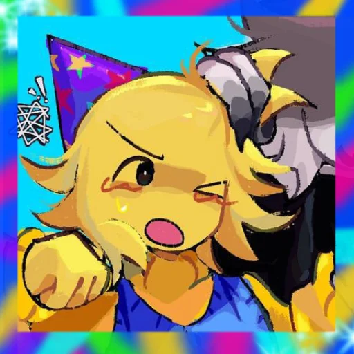 🎉 Стикер «Party noob» для Telegram