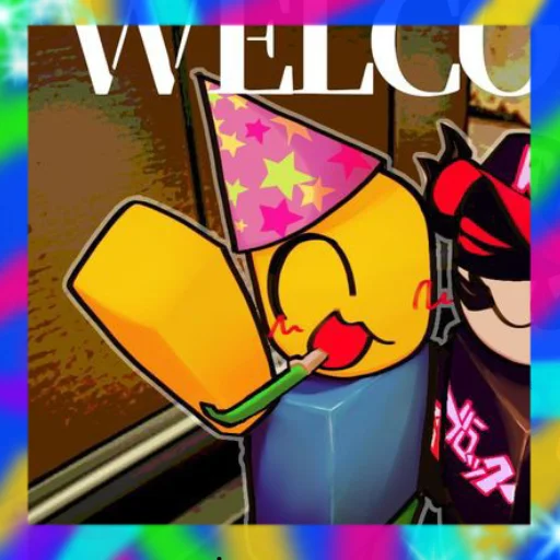 🎉 Стикер «Party noob» для Telegram