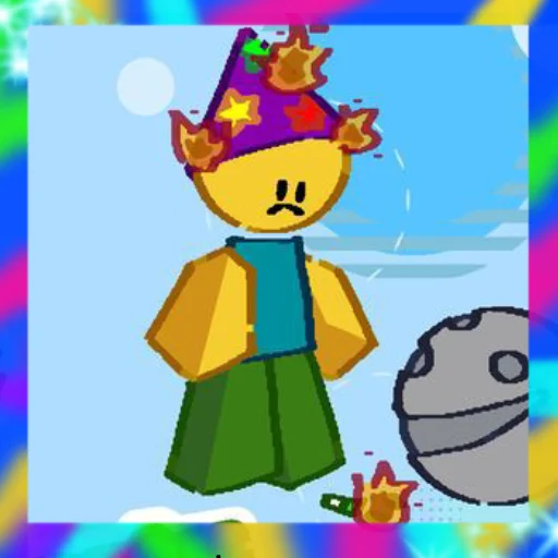 🎉 Стикер «Party noob» для Telegram