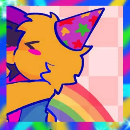 🎉 Стикер «Party noob» для Telegram