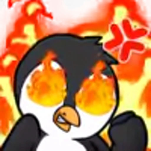 😡 Эмодзи «Penguin» для Telegram