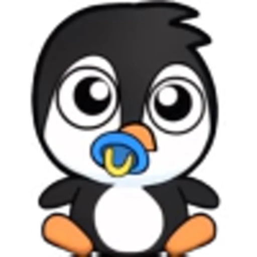 👶 Эмодзи «Penguin» для Telegram