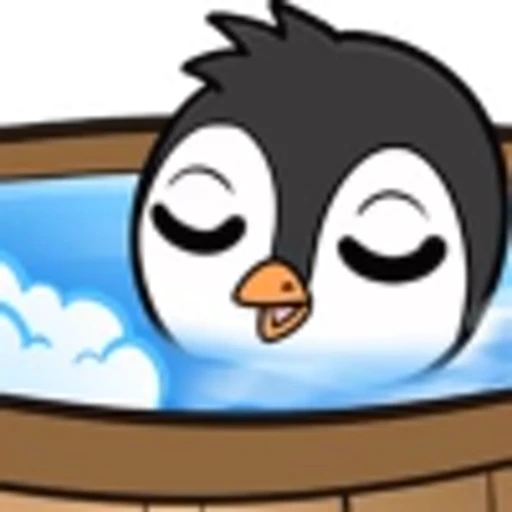 🛀 Эмодзи «Penguin» для Telegram