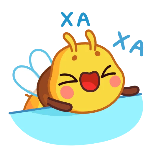 😂 Стикер «Пчелка» для Telegram