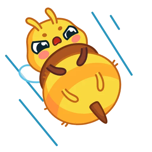 😡 Стикер «Пчелка» для Telegram