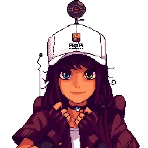 😊 Стикер «VA 11 HALL A» для Telegram