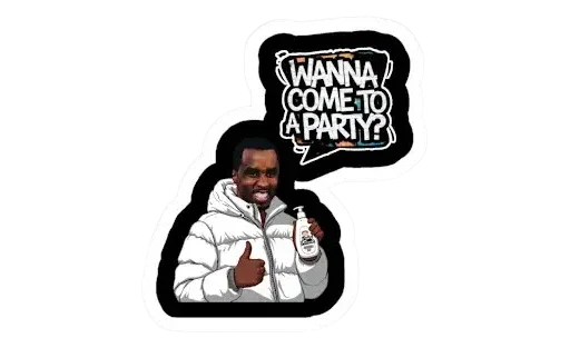 🤡 Стикер «P Diddy» для Telegram