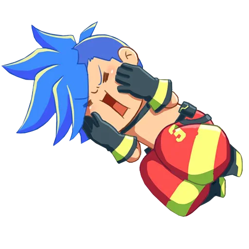 😱 Стикер «Promare Промар» для Telegram