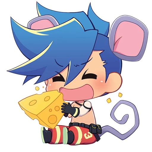 🐭 Стикер «Promare Промар» для Telegram
