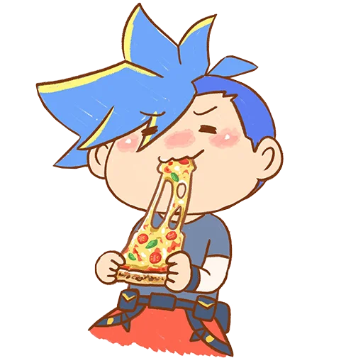 🍕 Стикер «Promare Промар» для Telegram