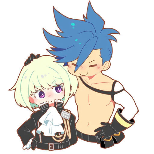 ❤️ Стикер «Promare Промар» для Telegram