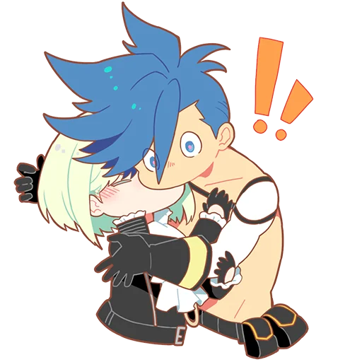 ❤️ Стикер «Promare Промар» для Telegram