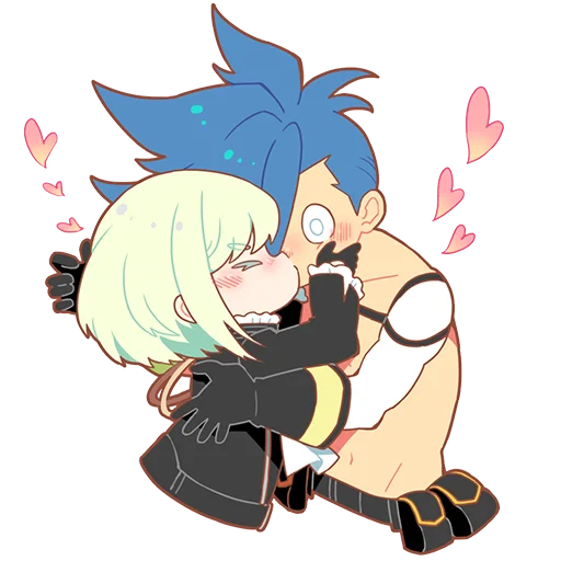 ❤️ Стикер «Promare Промар» для Telegram