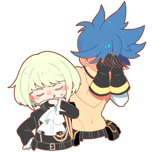 ❤️ Стикер «Promare Промар» для Telegram