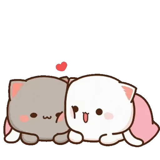 😊 Стикер «Mochi Mochi Peach Cat» для Telegram