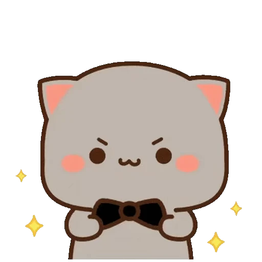 😊 Стикер «Mochi Mochi Peach Cat» для Telegram